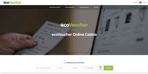 ecovoucher online casino